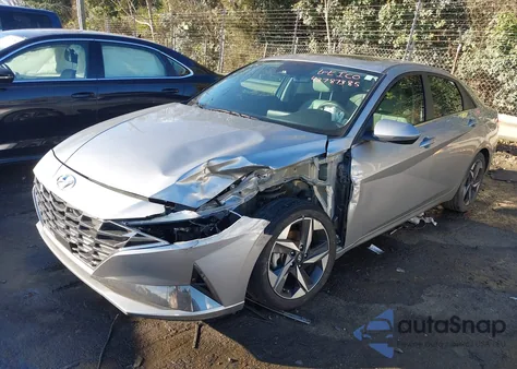 2023 Hyundai Elantra Limited from USA, damaged, VIN 5NPLP4AG4PH119338